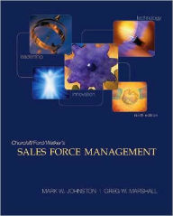 Title: Sales Force Management / Edition 9, Author: Mark W. Johnston