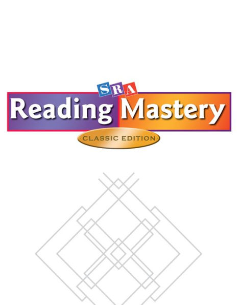 Reading Mastery Takehome Workbook a Level 1 PK of 5 / Edition 1