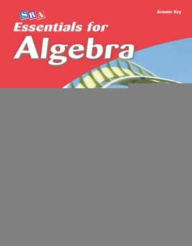 Title: Essentials for Algebra, Answer Key, Author: McGraw Hill