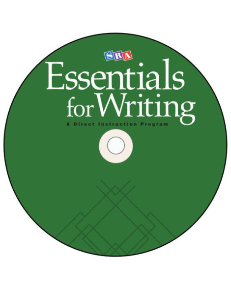 SRA Essentials for Writing Practice Software CD-ROM / Edition 1