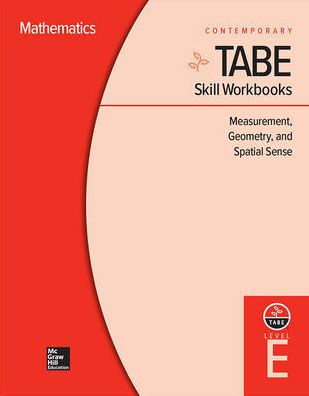 TABE Skill Workbooks Level E: Measurement, Geometry, and Spatial Sense (10 copies)