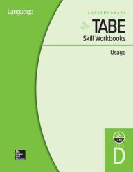 Title: TABE Skill Workbooks Level D: Usage - 10 Pack, Author: Contemporary