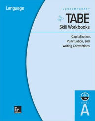 Title: TABE Skill Workbooks Level A: Capitalization, Punctuation, and Writing Conventions - 10 Pack, Author: Contemporary