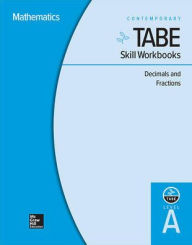 Title: Tabe Level A: Decimals and Fractions - 10 Pack / Edition 1, Author: Contemporary