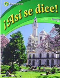 Title: Asi se dice!, Level 3 Student Edition / Edition 1, Author: Conrad J. Schmitt