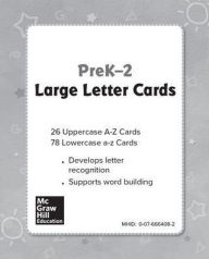 Title: Reading Little Wonders Custom Grades K - 2 Large Letter Cards / Edition 1, Author: McGraw Hill