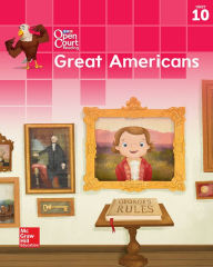 Title: Open Court Reading Little Book, Grade K, Unit 10 Great Americans / Edition 1, Author: McGraw Hill