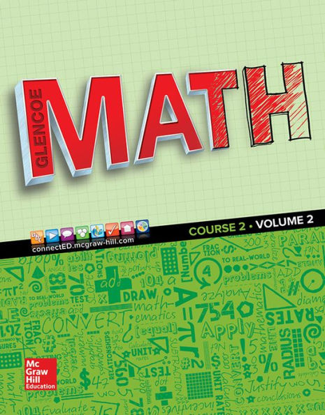 Glencoe Math A2016, Course 2 Student Edition, Volume 2 / Edition 1