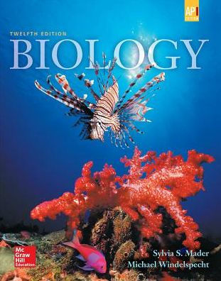 Mader, Biology, AP Edition / Edition 12 by Michael Windelspecht, Sylvia ...