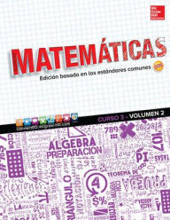 Title: Glencoe Math, Course 3, Volume 2, Spanish Student Edition / Edition 1, Author: McGraw Hill