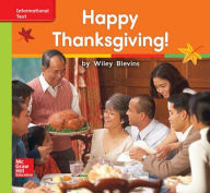 Title: World of Wonders Patterned Book # 10 Happy Thanksgiving! / Edition 1, Author: McGraw Hill