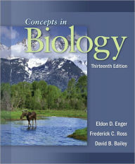 Title: Concepts in Biology / Edition 13, Author: Eldon Enger