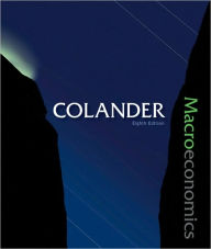Title: Macroeconomics / Edition 8, Author: David Colander