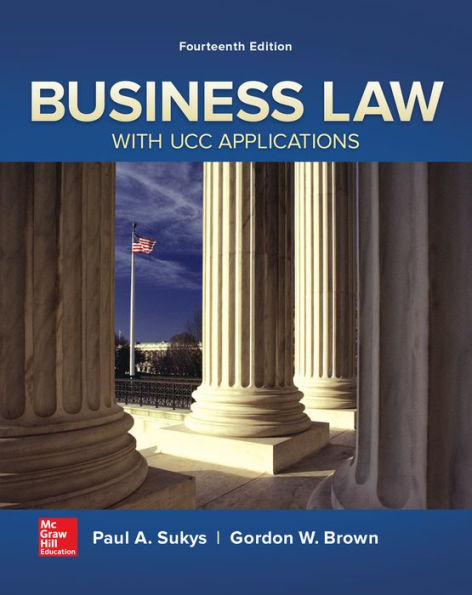 Business Law with UCC Applications / Edition 14