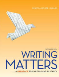 Title: Writing Matters Tabbed (Comb Bound Edition) / Edition 2, Author: Rebecca Moore Howard