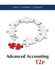 Title: Advanced Accounting / Edition 12, Author: Joe Ben Hoyle