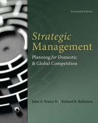 Title: Strategic Management / Edition 14, Author: John Pearce