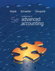 Title: Fundamentals of Advanced Accounting / Edition 5, Author: Joe Ben Hoyle