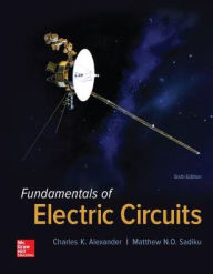 Title: Fundamentals of Electric Circuits / Edition 6, Author: Matthew Sadiku