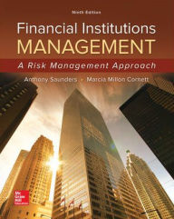 Title: Financial Institutions Management: A Risk Management Approach / Edition 8, Author: Anthony Saunders Professor