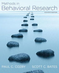 Title: Methods in Behavioral Research / Edition 11, Author: Paul Cozby