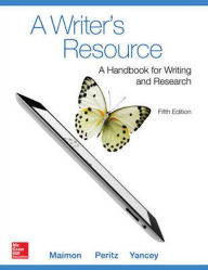 Title: A Writer's Resource (comb-version) Student Edition / Edition 5, Author: Elaine Maimon