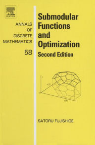 Title: Submodular Functions and Optimization, Author: Satoru Fujishige