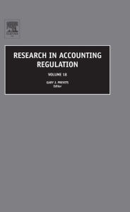 Title: Research in Accounting Regulation, Author: Gary Previts