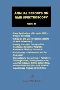 Title: Annual Reports on NMR Spectroscopy, Author: Graham A. Webb