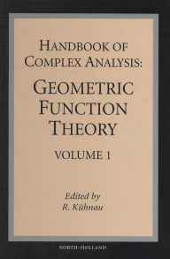 Title: Handbook of Complex Analysis, Author: Reiner Kuhnau