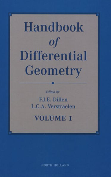 Handbook of Differential Geometry, Volume 1