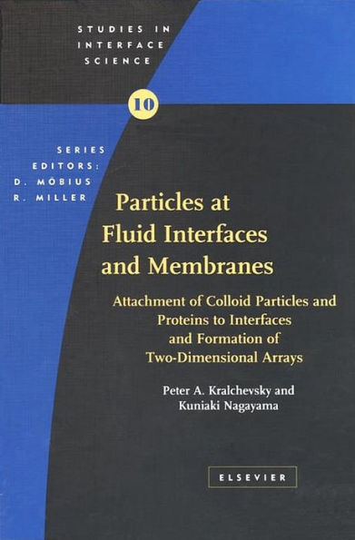 Particles at Fluid Interfaces and Membranes: Attachment of Colloid Particles and Proteins to Interfaces and Formation of Two-Dimensional Arrays