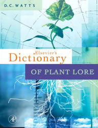 Title: Dictionary of Plant Lore, Author: D.C. Watts