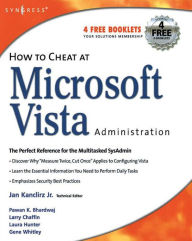 Title: How to Cheat at Microsoft Vista Administration, Author: Jan Kanclirz