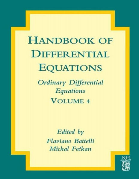 Handbook of Differential Equations: Ordinary Differential Equations