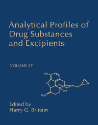 Title: Analytical Profiles of Drug Substances and Excipients, Author: Harry G. Brittain