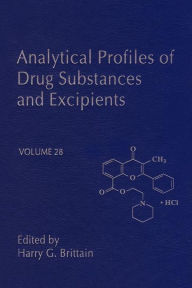 Title: Analytical Profiles of Drug Substances and Excipients, Author: Elsevier Science