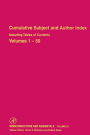 Cumulative Subject and Author Index Including Tables of Contents, Volumes 1-50