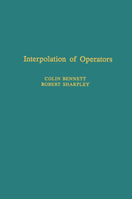 Title: Interpolation of Operators, Author: Colin Bennett