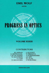 Title: Progress in Optics, Author: Emil Wolf