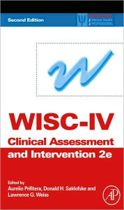 Title: WISC-IV Clinical Assessment and Intervention, Author: Aurelio Prifitera