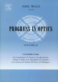 Title: Progress in Optics, Author: Elsevier Science