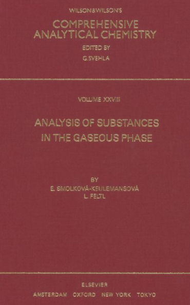 Analysis of Substances in the Gaseous Phase