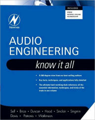 Title: Audio Engineering: Know It All, Author: Douglas Self