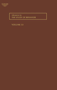 Title: Advances in the Study of Behavior, Author: Peter J.B. Slater