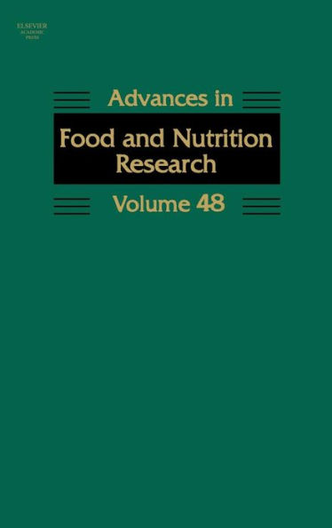 Advances in Food and Nutrition Research