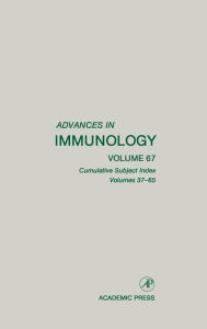 Title: Advances in Immunology: Cumulative Subject Index, Volumes 37-65 / Edition 1, Author: Frank J. Dixon