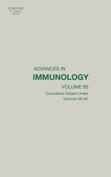 Advances in Immunology: Cumulative Subject Index, Volumes 66-82