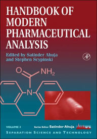 Title: Handbook of Modern Pharmaceutical Analysis, Author: Satinder Ahuja