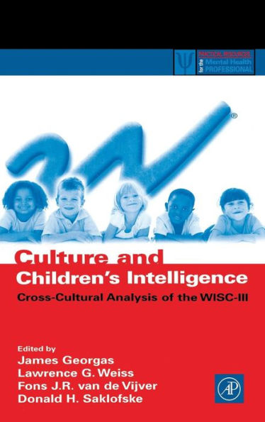 Culture and Children's Intelligence: Cross-Cultural Analysis of the WISC-III